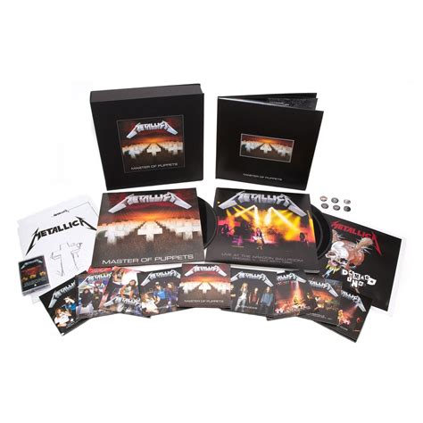 the metal head box master of puppets|master of puppets metallica.